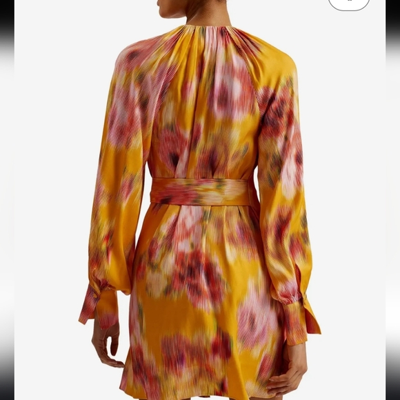 Ted Baker Akemi Mini Wrap Dress - Picture 3 of 10